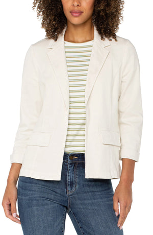 LIVERPOOL - Off White Fitted Blazer - SALE ITEM