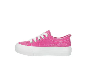 BLOWFISH MALIBU Sadie Sun Platform Sneaker - Pink Multi-colored Floral Print